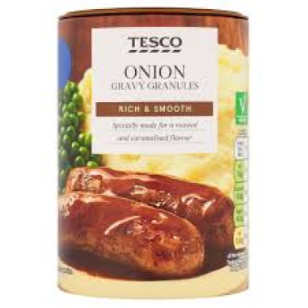 TESCO ONION GRAVY GRANULES 200G
